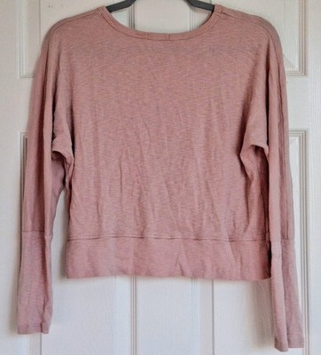 Thread 4 Thought Pink Long Sleeve Top Size S