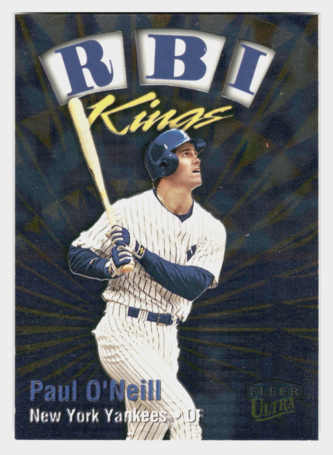 1999 Ultra RBI Kings #25 Paul O'Neill ~ New York Yankees