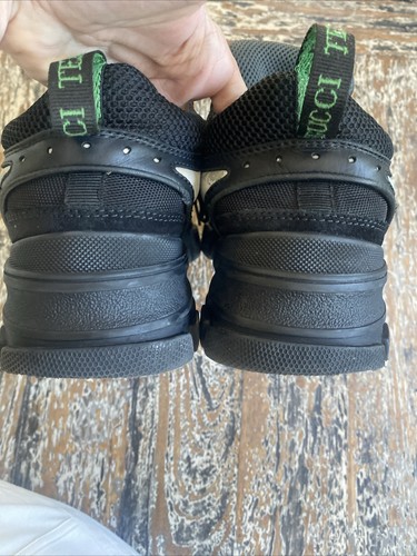 Vintage Gucci Swag Flashtrek Journey Chunky Sneakers Hiking Leather Boots Shoes - Picture 10 of 20