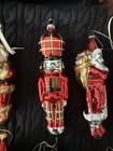 VINTAGE Lot 8 Figural Mercury Glass Christmas Ornaments Czech Rep Germany — photo 8