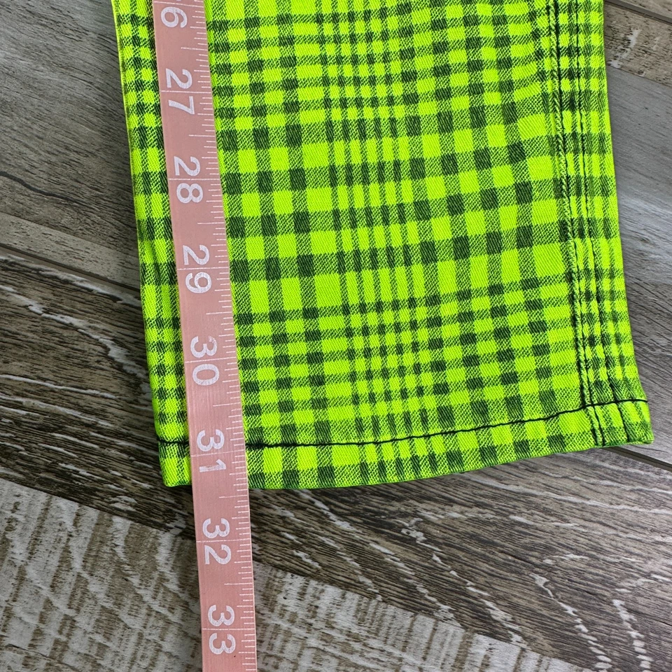 Tripp Nyc Daang Goodman pants green neon juniors size 13 - Image 3 of 4