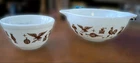 Vintage Pyrex 3 Bowl Set #441-#443