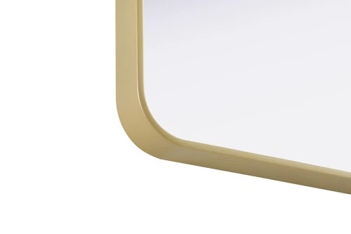 Elegant Lighting MR8A2440 Remy 24"W x 40"H Rectangular Flat - Silver - Picture 9 of 12