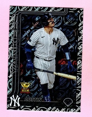 2025 Topps Montgomery Foil #591 Austin Wells New York Yankees