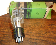 1 New Vintage VT-163 6C8G Tube SYLVANIA NEW IN BOX