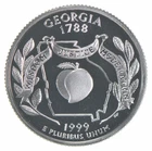 1999-S 50 State Quarters Georgia Proof — photo from another recent sale