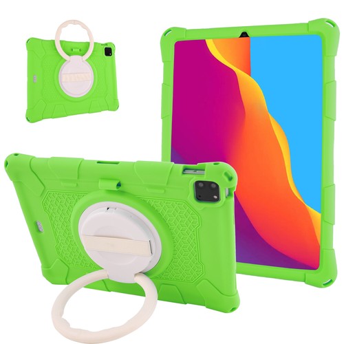 For iPad Pro 11/Air/Mini 2024/9th 10.2" Rotate Handle Stand Silicone Case Strap - Picture 34 of 39