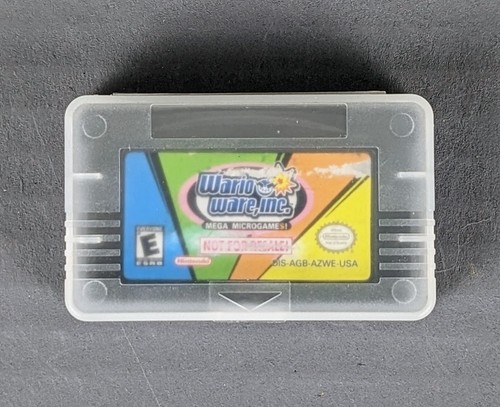RARE WarioWare, Inc.: Mega Microgame$ (Nintendo GameBoy Advance) NOT FOR RESALE - Picture 3 of 5