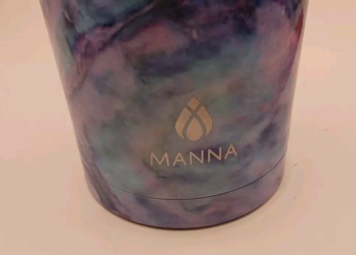 Neu Manna Chilly Becher 24oz Magical Rocks mit lila Strohhalm Neu mit Etikett. EE1 - Bild 6 von 6