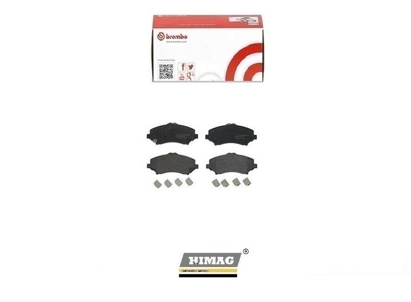 P11025 Brembo Vorderen BremsbeläGe FüR Fiat Freemont Lancia Voyager-image