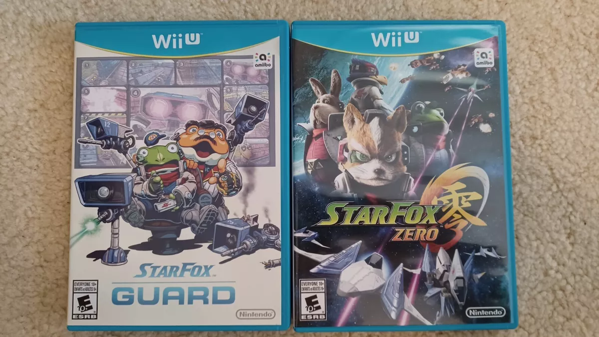 Star Fox Zero + Star Fox Guard (Wii U, 2016) cib excellent