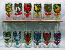 Assorted DAYS of CHRISTMAS Drinking Glasses ~ Pepsi Logo ~ 12 oz Sold Individual