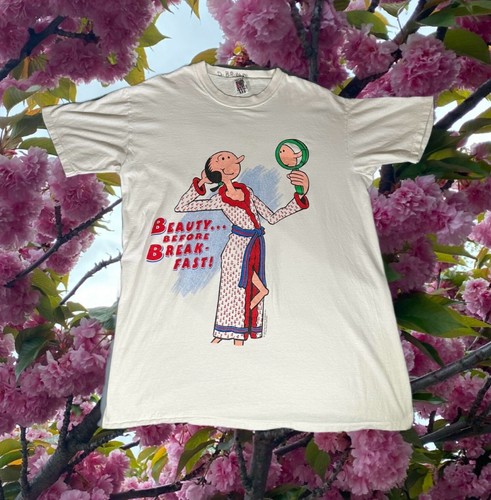 vintage shirt women 2xl popeye 1990s