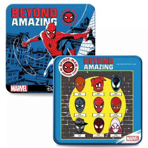 Marvel Beyond Amazing Spider-Man 60th Anniversary D23 Exclusive LE 1200 Pin Set - Picture 1 of 6