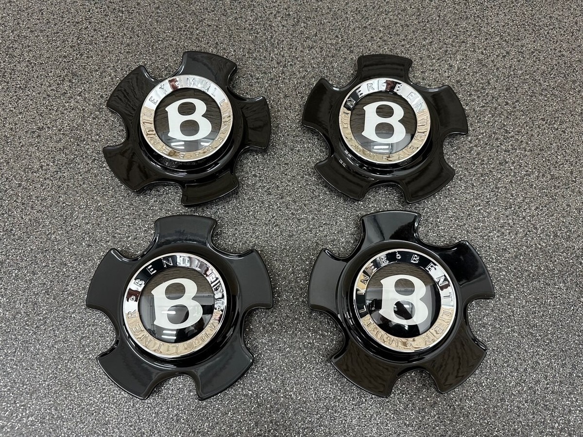 BENTLEY HUB CAP / BADGE SELF LEVELLING SET 3SA601171P / 36A601159A 
