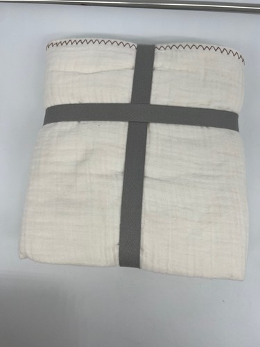 Juego de 2 fundas de gasa ámbar Lewis para Anthropologie Gretchen King marfil - Imagen 4 de 8