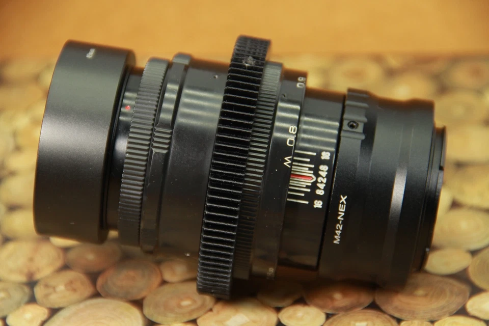 JUPITER-9 85mm f/2 Soviet lens ANAMORPHIC Cine mod lens, M42 Sony E Nex - Image 2 of 4