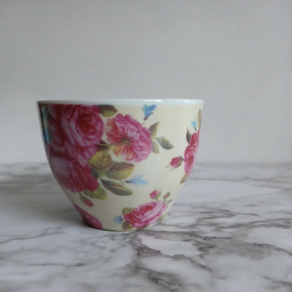 1 xícara de chá de porcelana American Atelier Rose Bud 5762 - Imagem 2 de 4