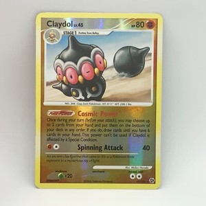 Claydol 15/106 - Reverse Holo - DP Great Encounters - Pokemon Card - EXC
