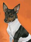 Rat Terrier Blank Note Card