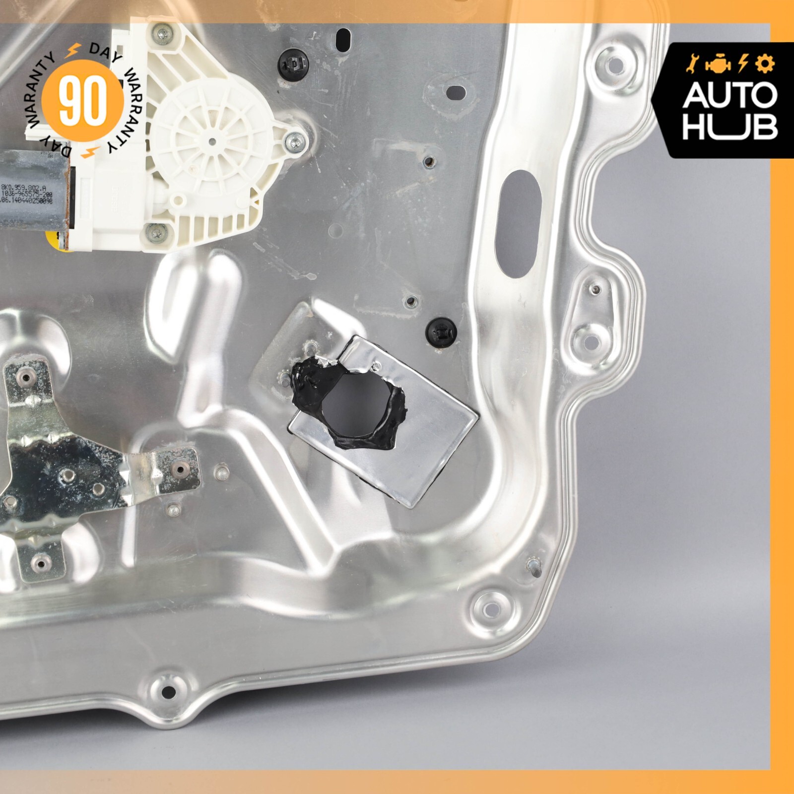14-18 Bentley Flying Spur Rear Right Door Window Regulator w/ Motor OEM 44k
