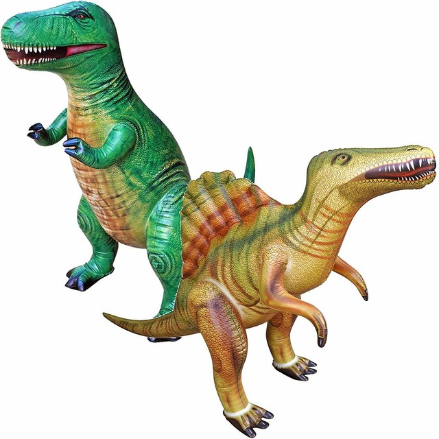 jet creations inflatable dinosaur