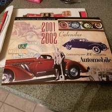Vintage 2001-2002 Buick Calendar Salesman Promo Complete