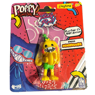 Poppy Playtime mini figure Bunzo Bunny NISP NIB 1991 Edition Mob Video Game NIB