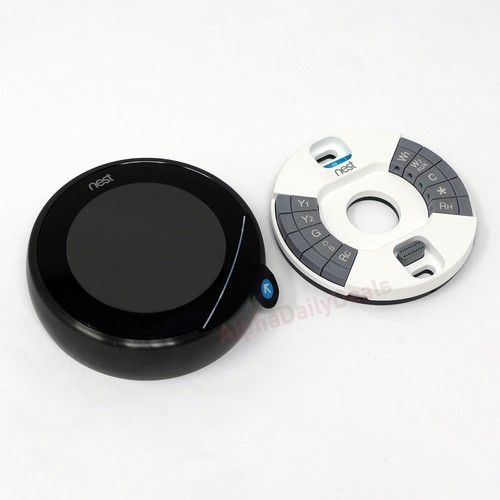 NEW Google Nest Smart Programmable Learning Thermostat 3rd Gen Black - Picture 3 of 3