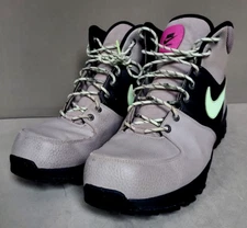 Nike Manoa Leather SE Boots 'Enigma Stone Lime' CW7360-002 US Men Size 15