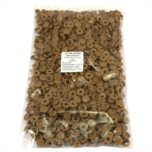20 COLOUR SMALL PLASTIC HINGED SCREW FOLD OVER COVER CAPS 6g/8g Gauge M3.5 & M4 - Picture 65 of 81
