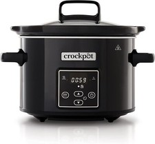Pentola per Cottura Lenta Slow Cooker Capienza 2.4 Lt 130W Cucina Domestica