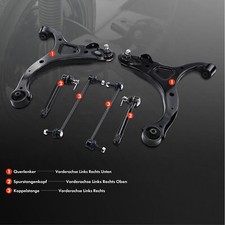 2x Querlenker Vorderachse Für Hyundai Santa Fe II CM – Links & Rechts Mit Traggelenk