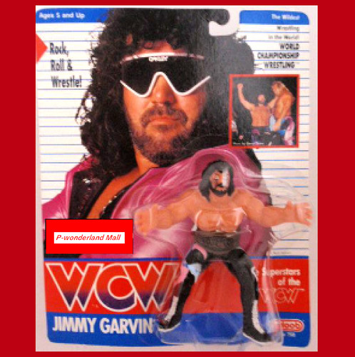 WCW Galoob Official Figure Jimmy Garvin '91 Europe...