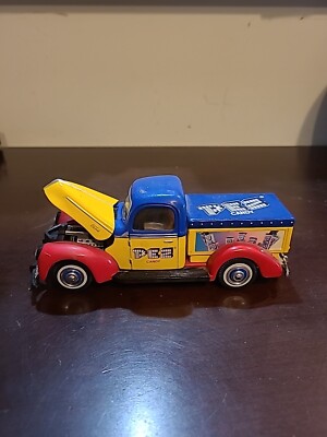Golden Wheel Ford 1940 Pickup Truck Pez Candy Diecast Car Vintage