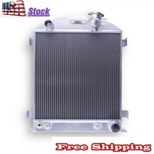 3row Aluminum Radiator For 1932 Ford Chopped Hot Rod Wchevy 350 V8 Engine 3row Aluminum Radiator For 1932 Ford Chopped Hot Rod Wchevy 350 V8 Engine