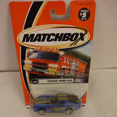 Matchbox Blue Dodge Viper GTS Daddy s Dreams #5 of 75