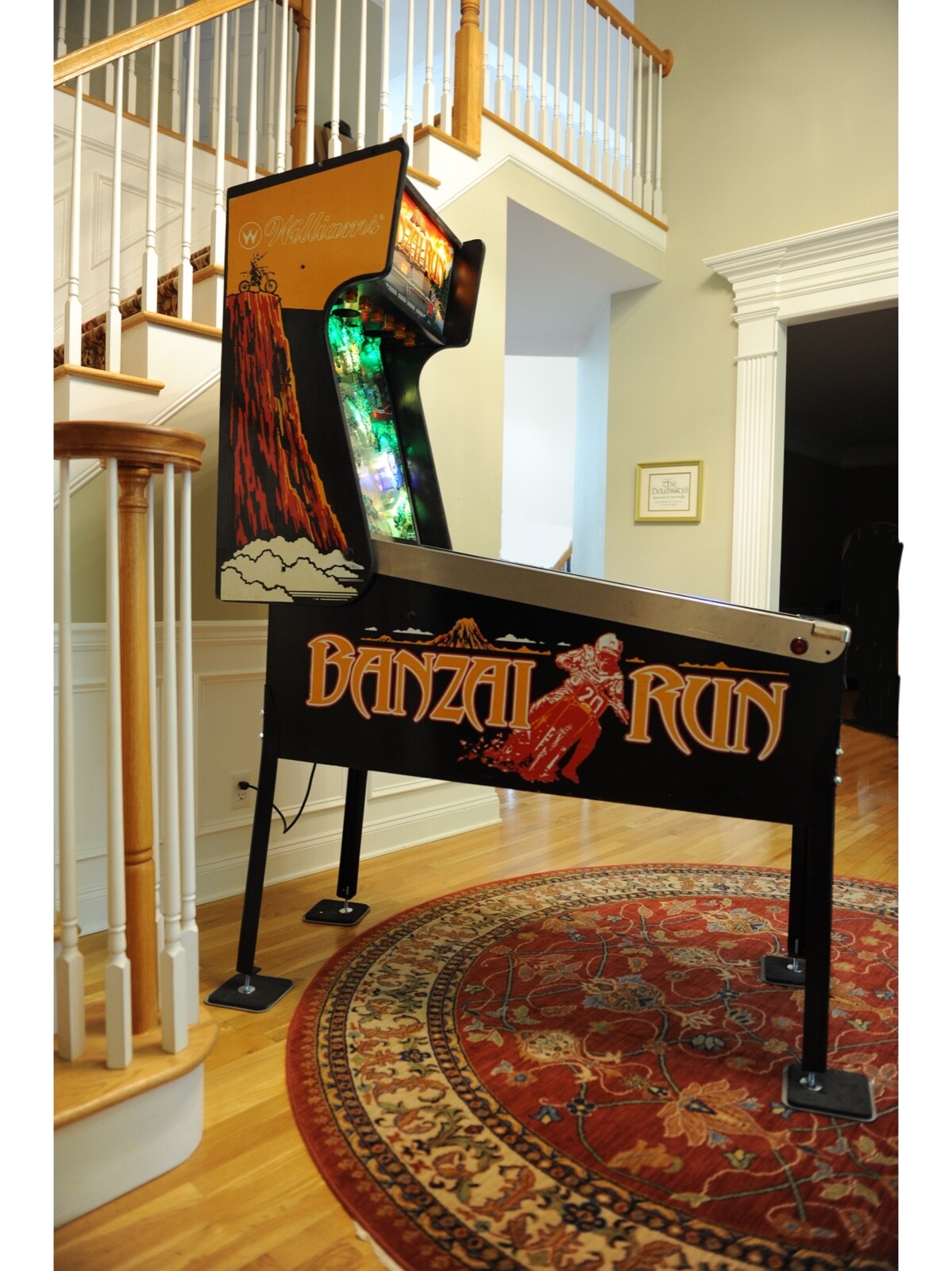 Beautifully restored! Banzai Run 1988 Williams pinball machine! New ...
