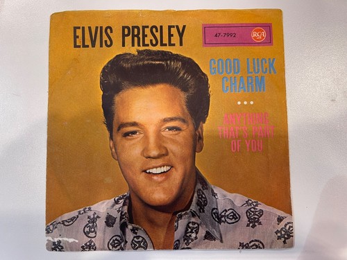 Elvis Presley – Good Luck Charm - RCA 47-7992 - 7" Single - siehe Fotos - 第 1/3 張圖片
