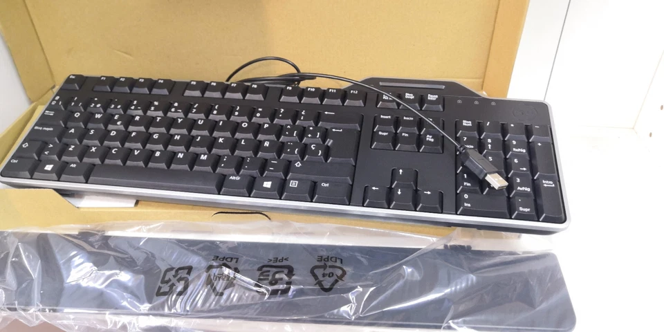 Dell Tastatur SmartCard Keyboard KB813-BK-SPN Tastiera Spanisch Spagnol Spanish - Bild 3 von 4