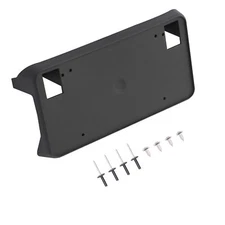 Front Bumper License Plate Bracket Tag Holder For 2016-2019 Chevy Silverado 1500