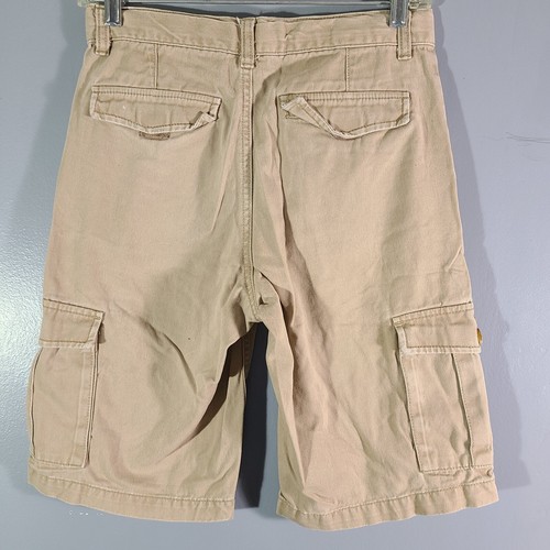Old Navy Sz 14 Regular Khaki Shorts Cargo Pockets 10.5" Inseam - Picture 4 of 12