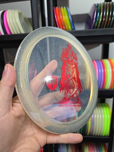 Discmania Metal Flake C-Line Vanguard Clear 173g Disc Golf Klein Red Box 2024 - Picture 2 of 4