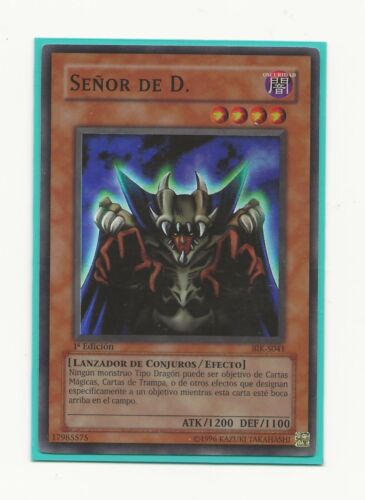 SEÑOR DE D.  Super Rare 1st YuGiOh Español BIK-S041 SDK-041 Lord of D. - Imagen 1 de 1