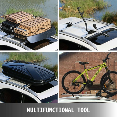 4Pcs Roof Rack Side Rails + Cross Bars for 2017-2022 Honda CRV CR-V OE Style - Picture 9 of 9