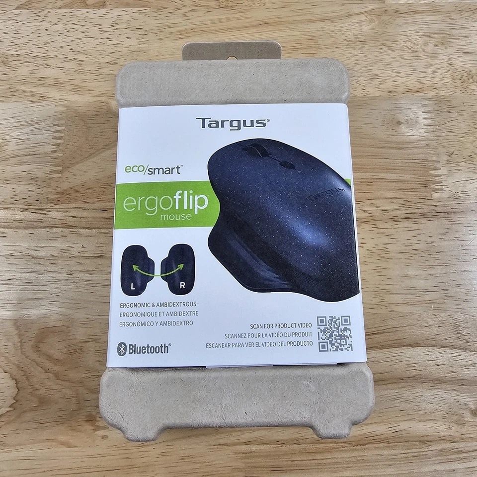 Targus ErgoFlip EcoSmart Full-Size Mouse New - Image 2 of 4