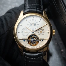 Jaeger-LeCoultre Master Grande Tradition Tourbillon Perpetual Yellow Gold Watch