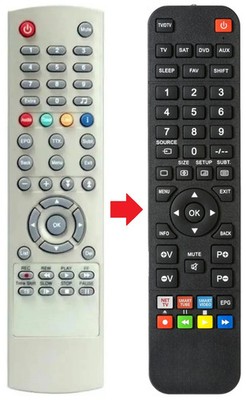 Fernbedienung geeignet für EYCOS E1000PVR