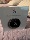 [SEALED] Google Nest T3007ES Wi-Fi Learning Thermostat - Stainless Steel