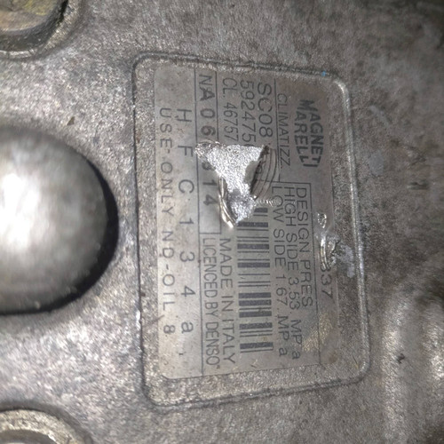 46785772 Klimakompressor  FIAT PUNTO (1N/1P) 1.2 Ber. 3p/b/1242cc